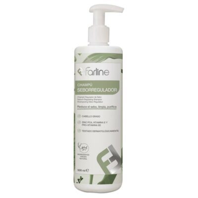 Farline Champú Seborregulador Cabello Graso 500 ml