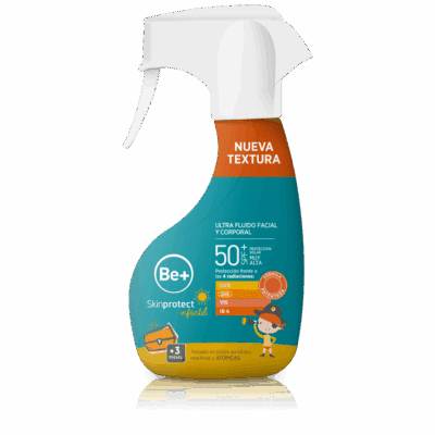 Be+ Skinprotect Fluido Infantil Cara y Cuerpo SPF 50+