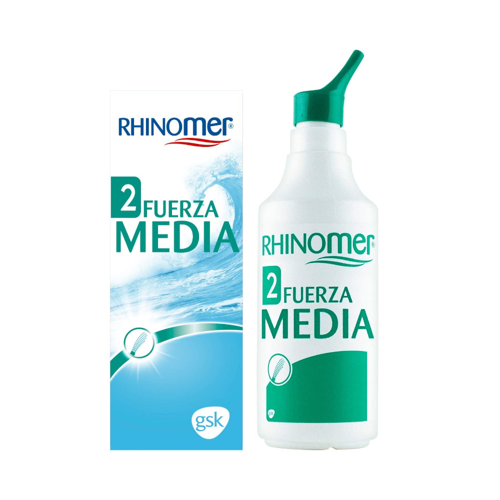 Rhinomer Limpieza Nasal 2 Fuerza Media 135 + 45 ml