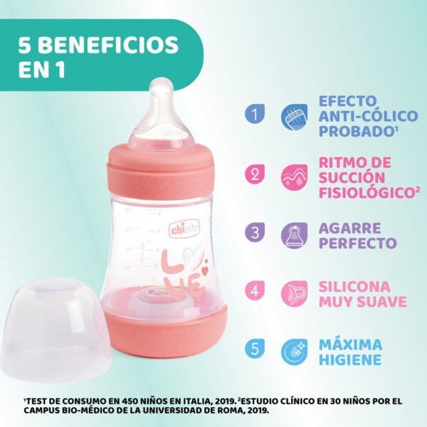 Biberón Perfect5 Flujo lento 150 ml - Imagen 3