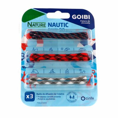 Goibi Pulsera de Citronela Nautic