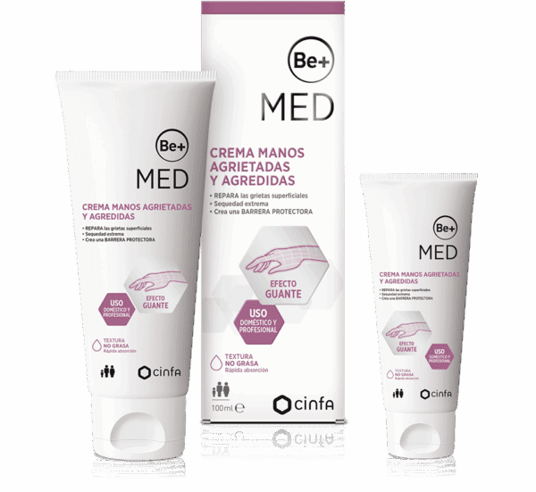 Be+ Med Crema Manos Agrietadas y Agredidas