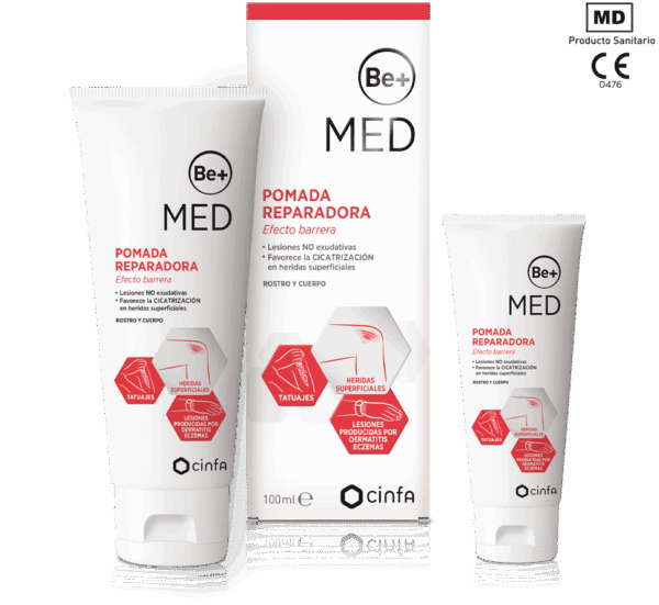 Be+ Med Pomada Reparadora Efecto Barrera