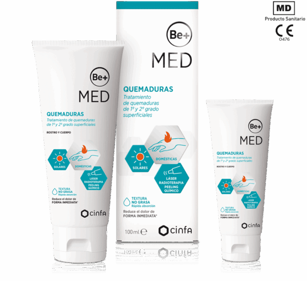 Be+ Med Bálsamo Quemaduras
