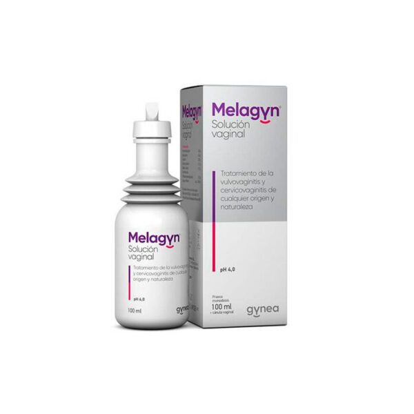 Melagyn Solución Vaginal + Cánula Vaginal